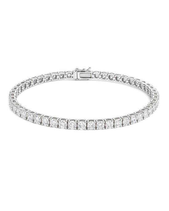 su yolu gümüş bileklik - 3 mm