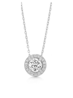 Eva - Gümüş Tektaş Kolye