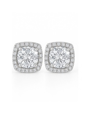 Livne - Gümüş Tektaş Küpe 