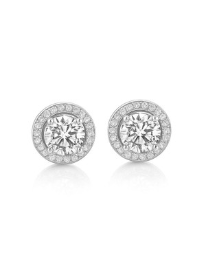 Eva - Gümüş Tektaş Küpe