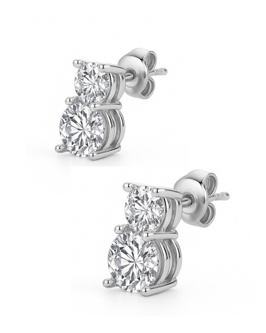 Miu - Gümüş Küpe 