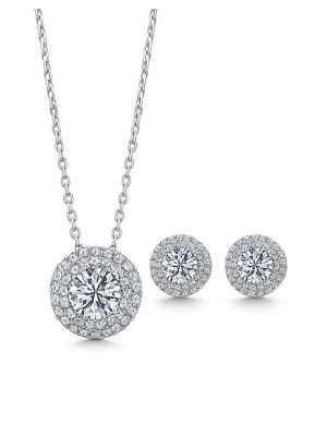 Lasso - Gümüş Tektaş Takı Seti 