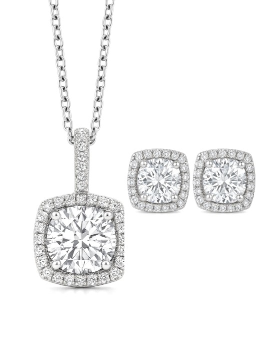 Livne - Gümüş Tektaş Takı Seti