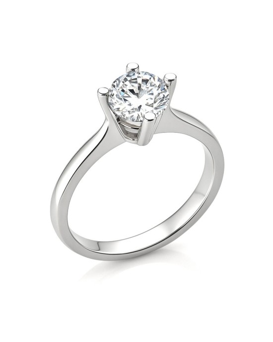 Dora - Gümüş Tektaş Yüzük